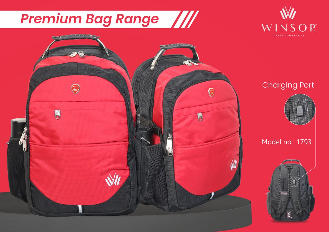 Winsor Exclusive Imported casual Backpack 3 L Backpack Black - Price in  India | Flipkart.com