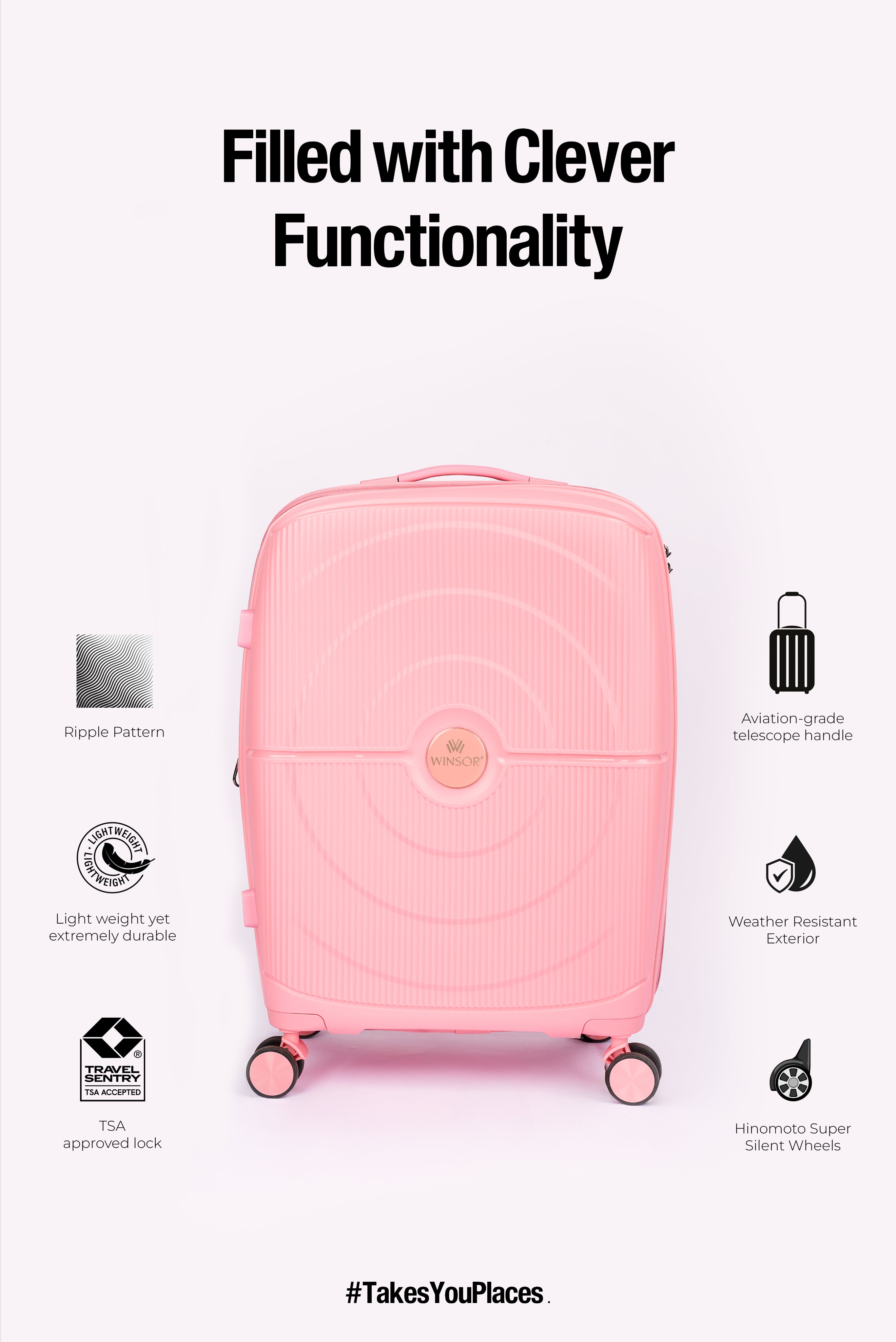 Blossom Cabin Luggage