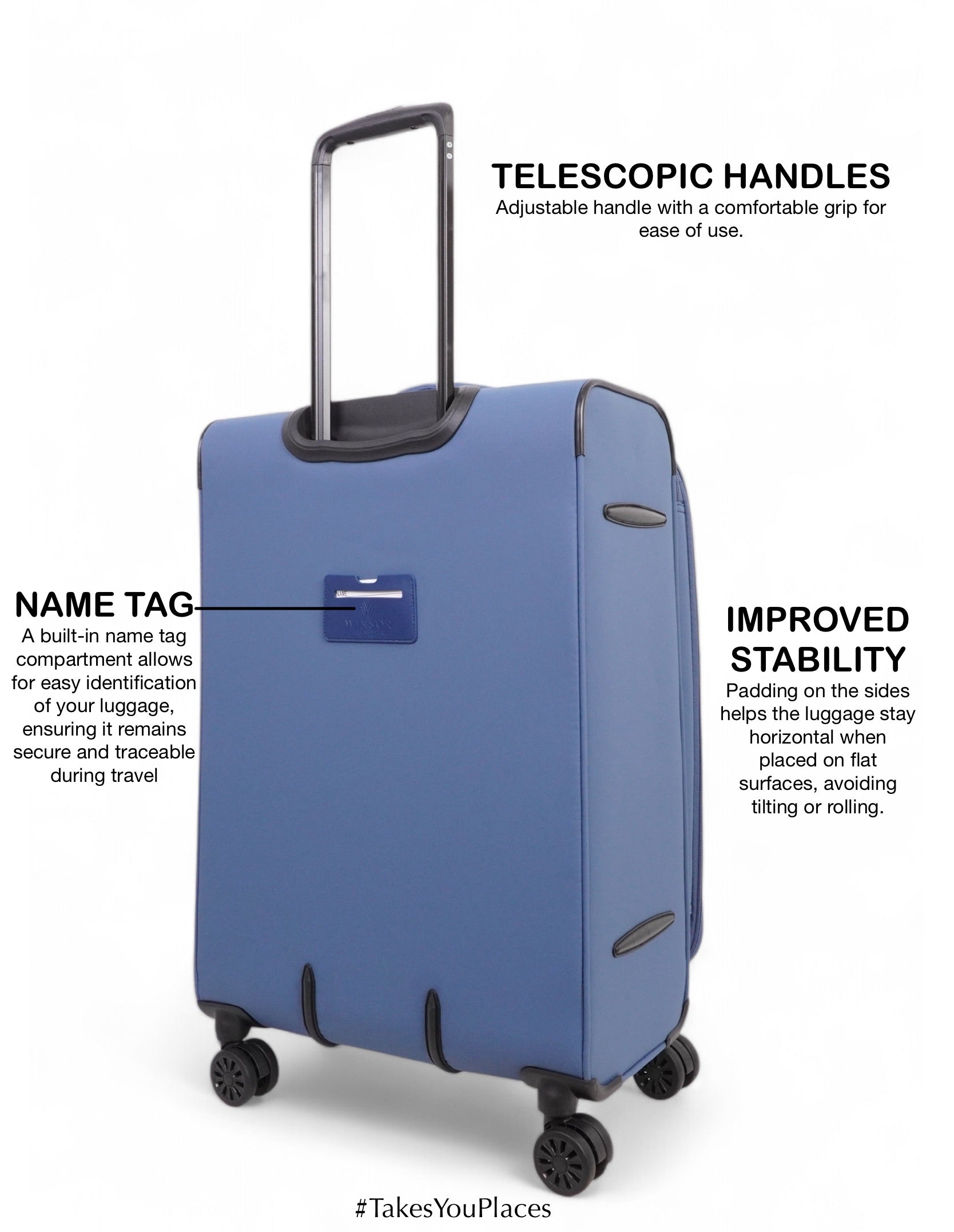 Majestic Soft Luggage - Set of 3