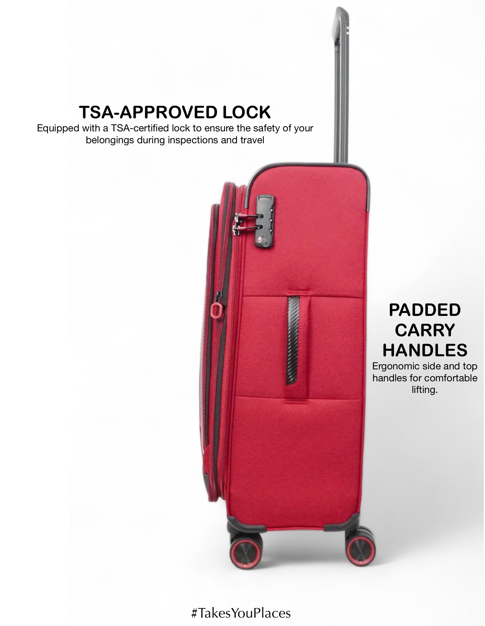 Bella Check-In Large Soft Luggage