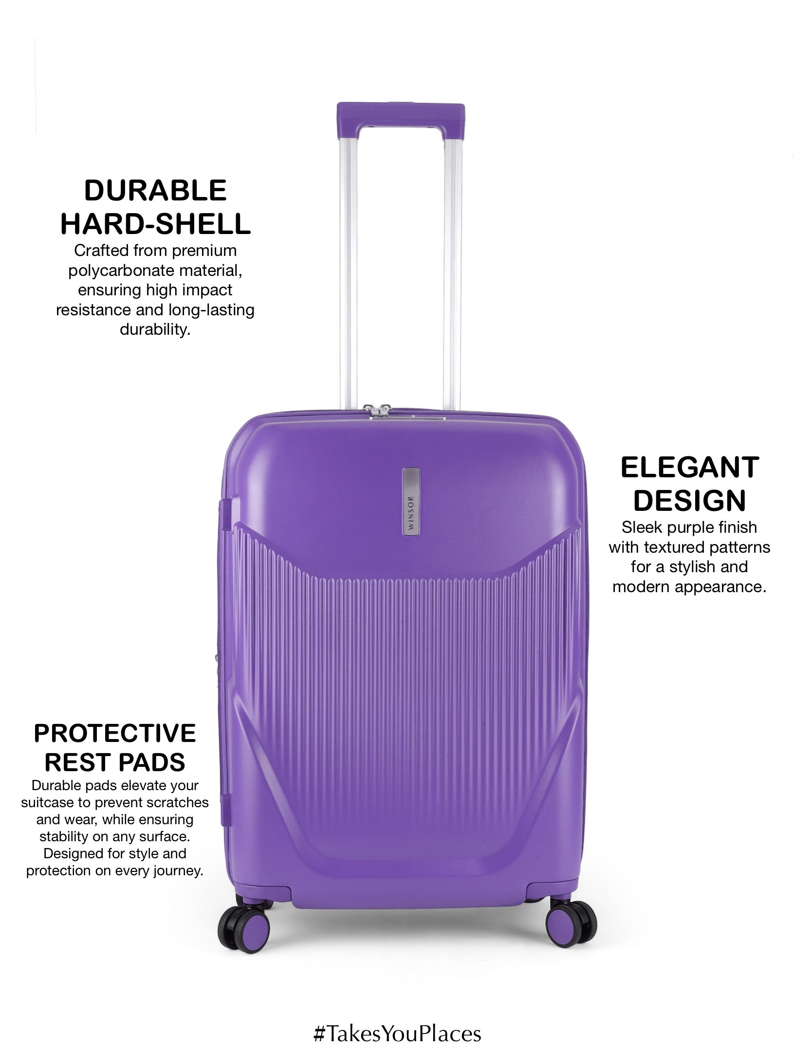 Eterna Check-In Large Hard Luggage