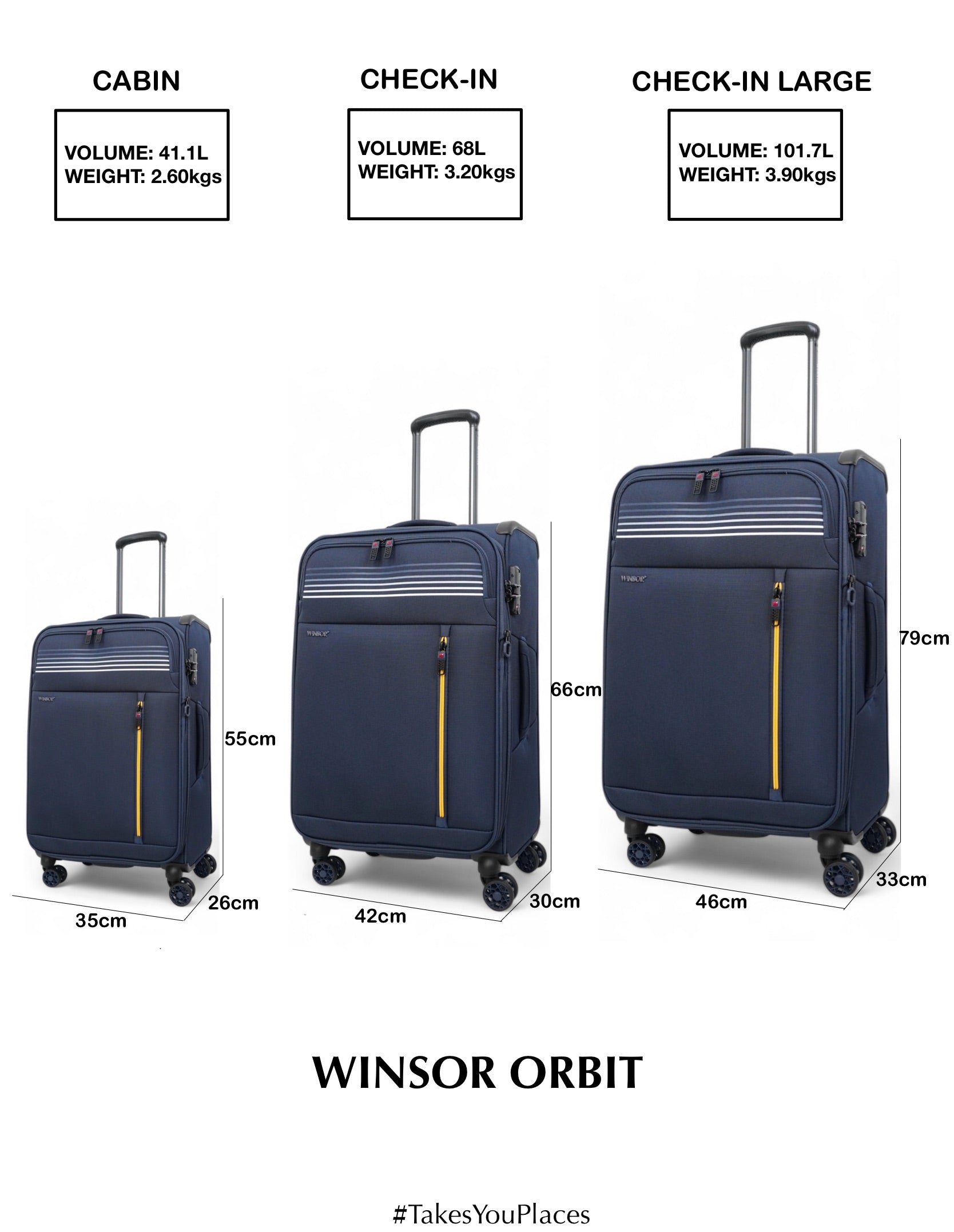 Orbit Check-In Large Soft Luggage