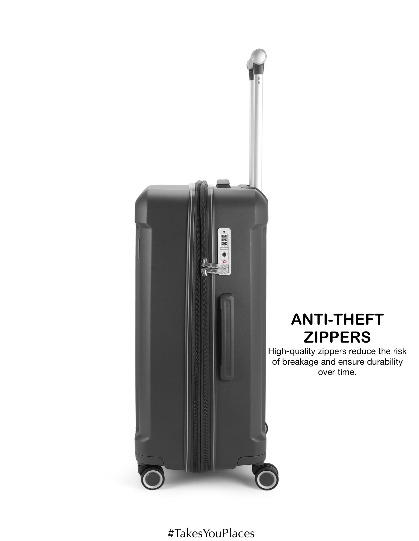 Elegant Check-In Large Hard Luggage