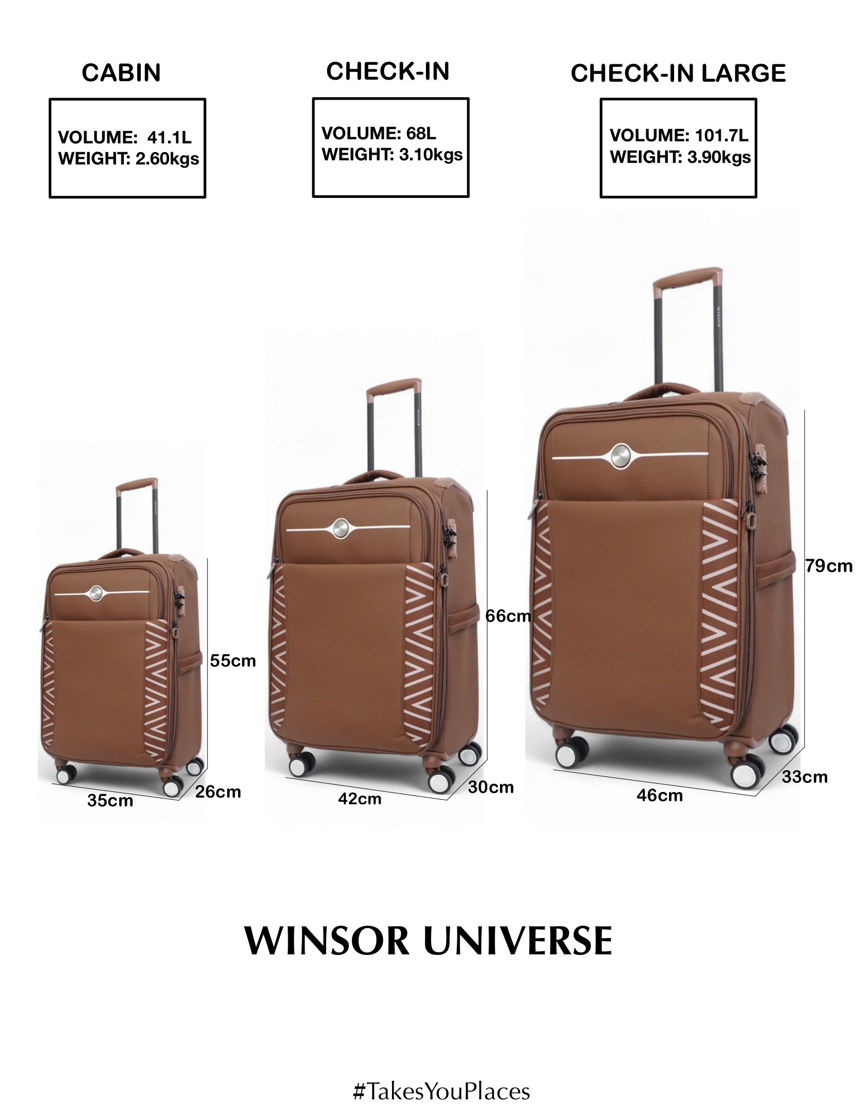 Universe Cabin Soft Luggage