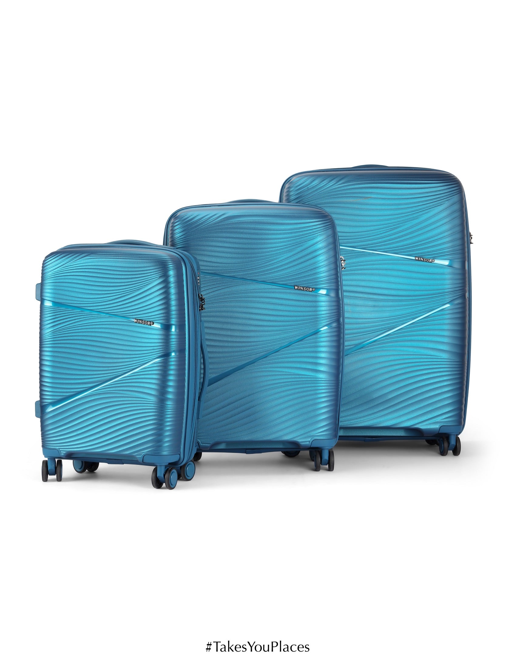 Blaze Hard Luggage - Set of 3